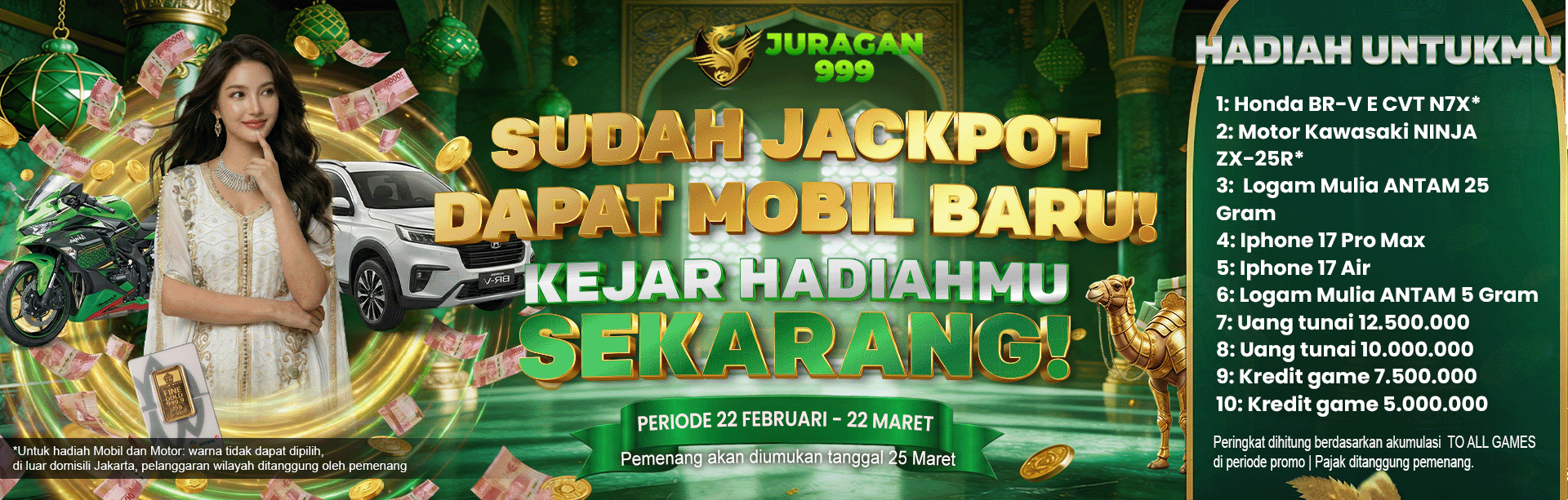 BONUS PANJAT TURNOVER