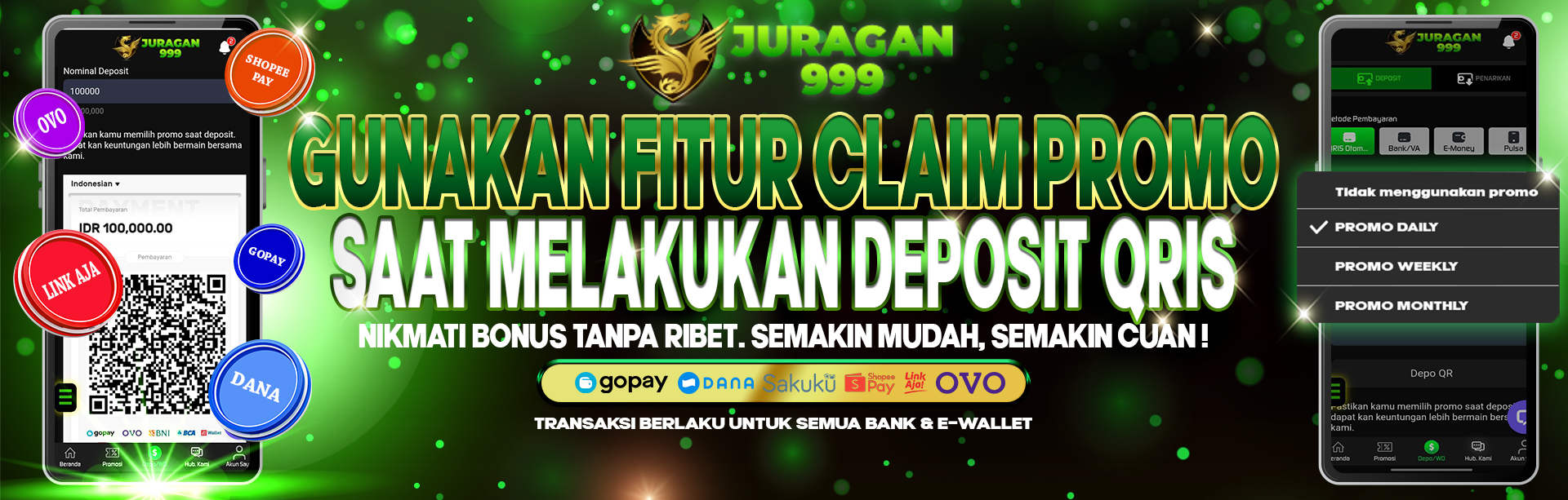 PROMO DEPOSIT QRIS HARIAN HINGGA BULANAN