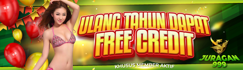 KREDIT GRATIS UNTUK HADIAH ULANG TAHUN !