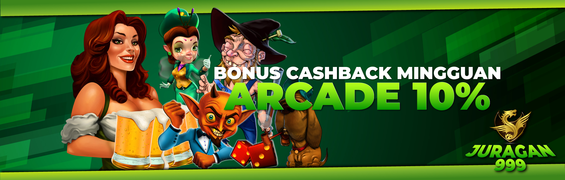 BONUS CASHBACK ARCADE